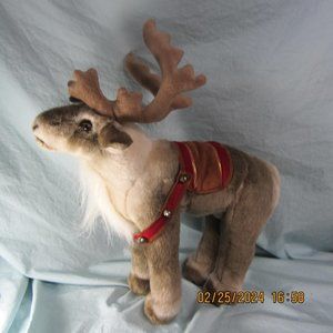 plush sterling 17" reindeer stuffed animal (w2020)